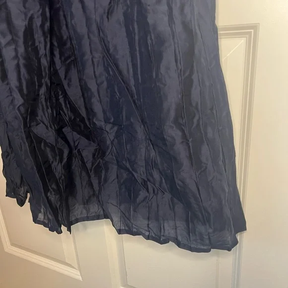 J. Crew Gathered-waist mixy dress in stripe - Picture 8 of 8